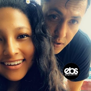 René Bazaldúa y esposa